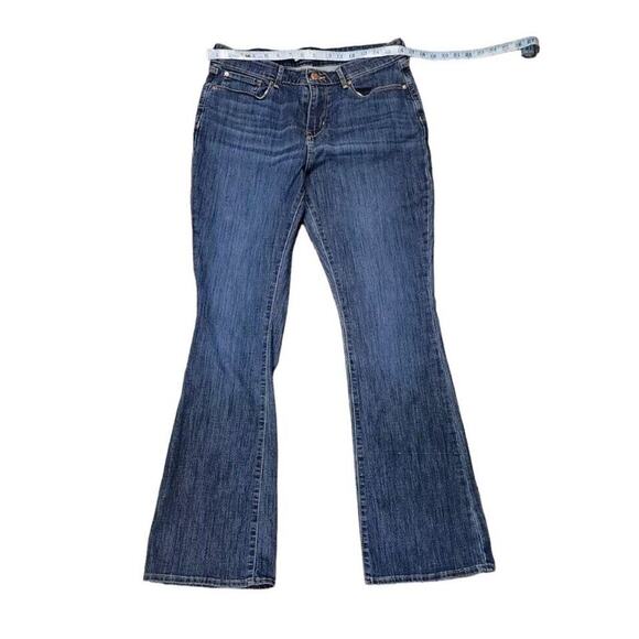 Levi Strauss Signature Women's Size 12L Mid-Rise Bootcut Blue Jeans - Picture 5 of 8